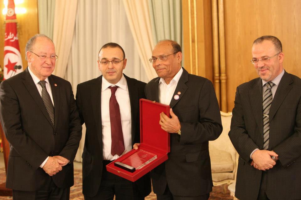 Palais présidentiel, Carthage, le 10 décembre 2012.